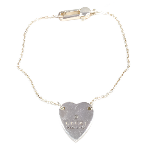 gucci heart bracelet 925 sterling silver