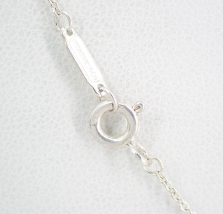 tiffany & co. 925 silver return to necklace
