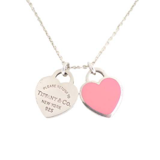 tiffany & co. 925 silver return to necklace