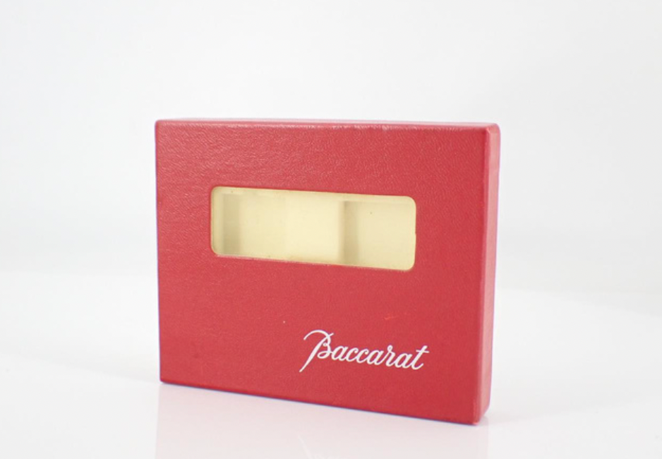 baccarat blue crystal hortensia choker pendant