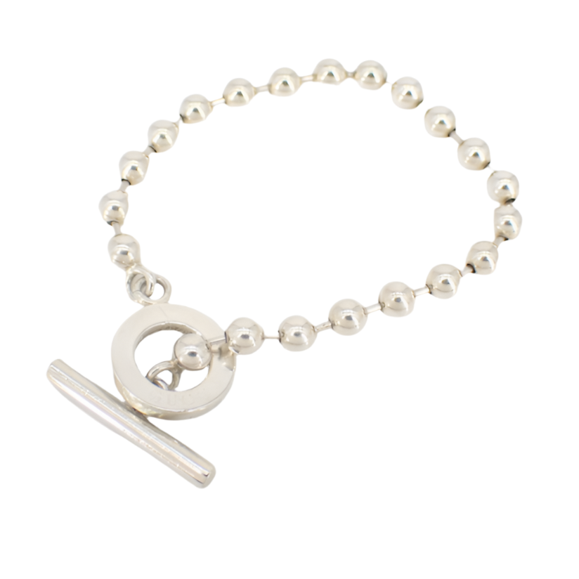 gucci 925 sterling silver toggle bracelet