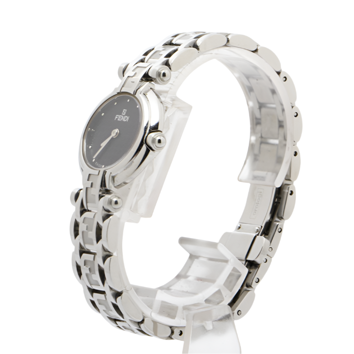 fendi beautiful FF vintage silver watch