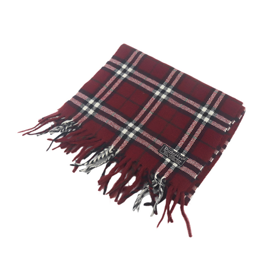 Burberry Lambswool Classic Plaid Scarf