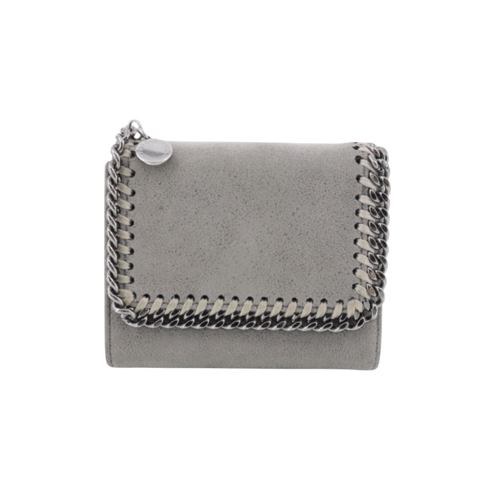 Stella McCartney Pre-Loved Grey Falabella Wallet
