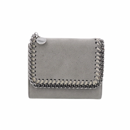 Stella McCartney Pre-Loved Grey Falabella Wallet