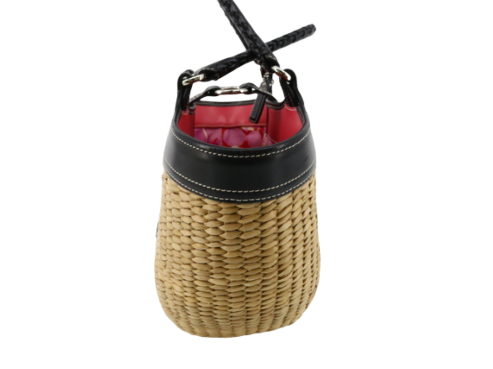 coach summer basket bag