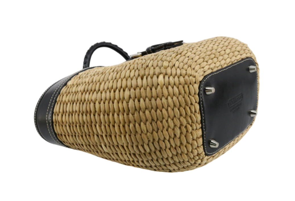 coach summer basket bag