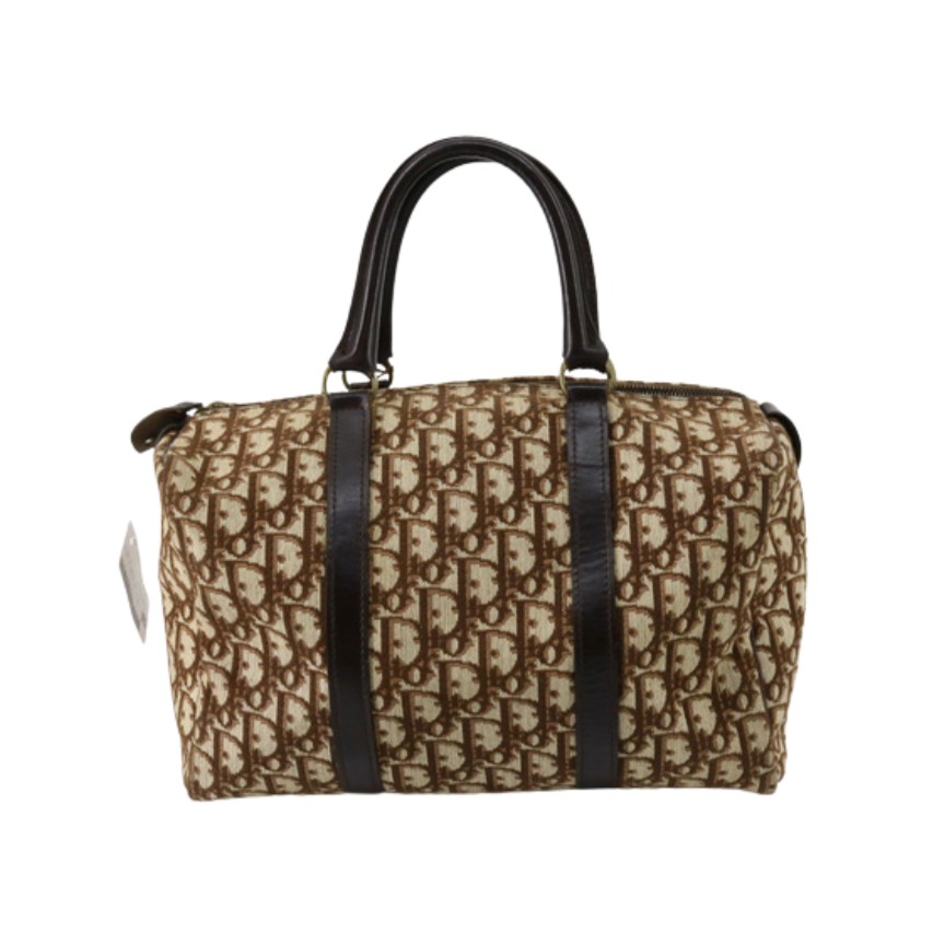 Dior Diorissimo Canvas and Leather Speedy Bag