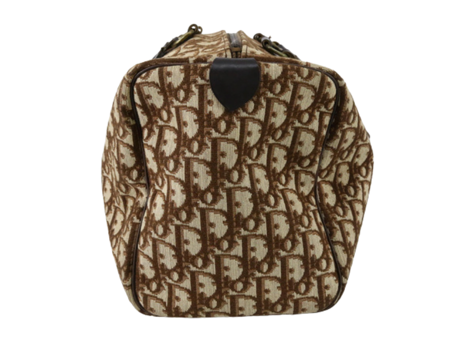 Dior Diorissimo Canvas and Leather Speedy Bag