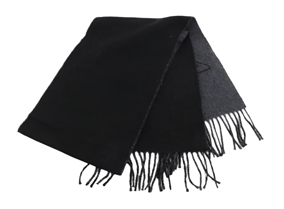 Vivienne Westwood Black Orb Logo Scarf
