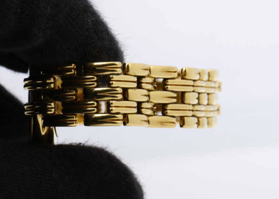 christian dior gold-tone watch