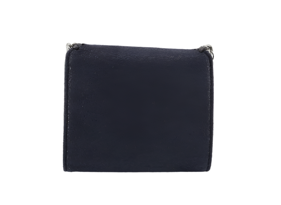 Stella McCartney Pre-Loved Navy Falabella Wallet