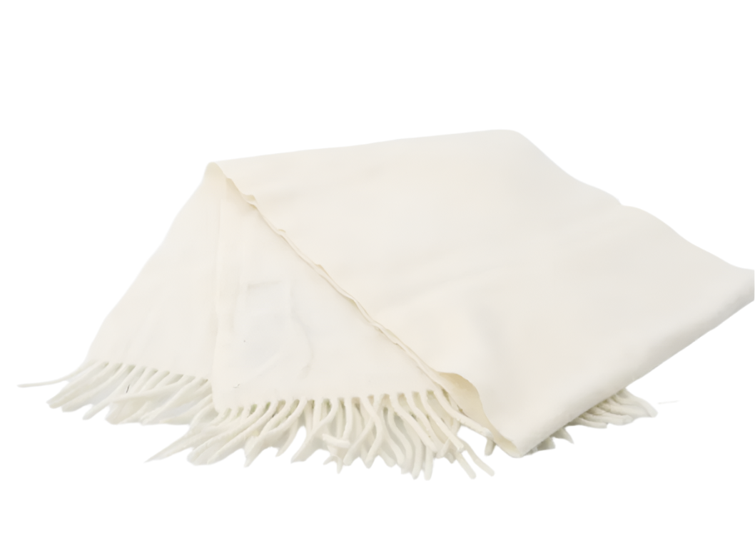 Vivienne Westwood Ivory Wool Scarf