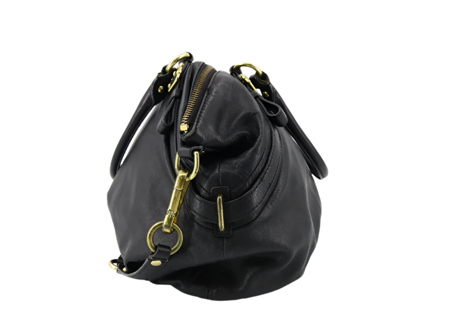 coach black stunning madison sophia large bag