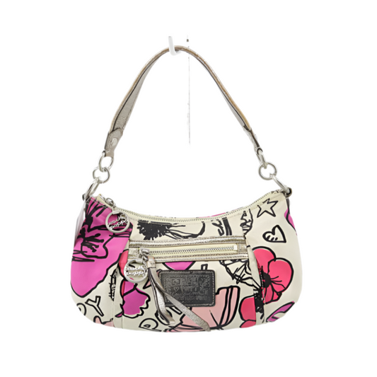 coach poppy flower shoulder bag