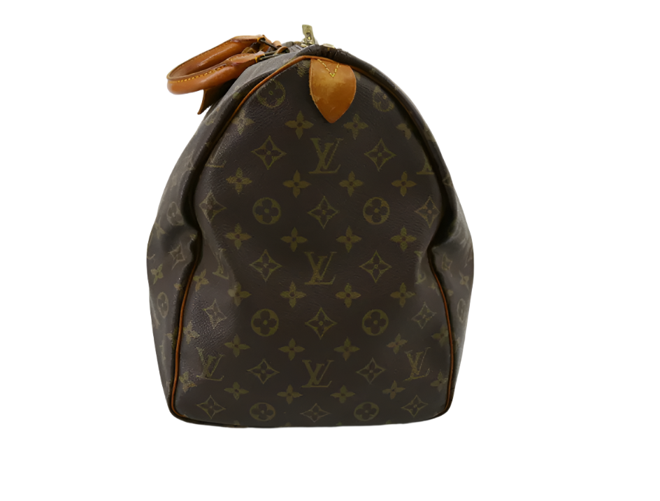 Vintage Louis Vuitton Iconic Travel Duffel Bag Monogram Keepall 50