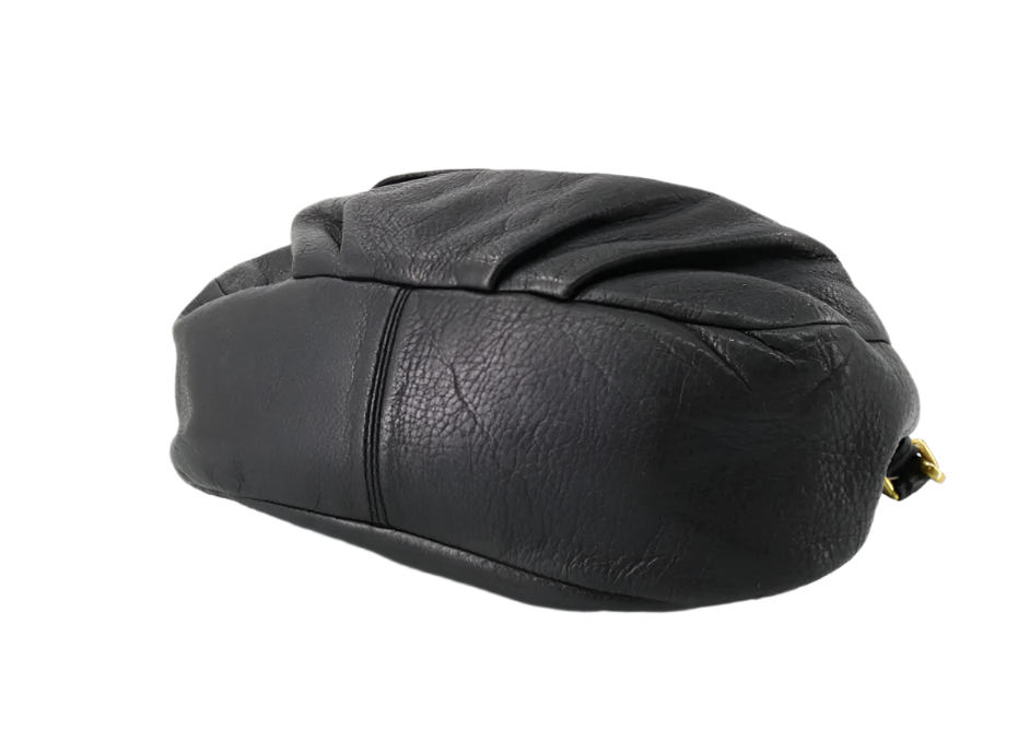 marc by marc jacobs black leather bag