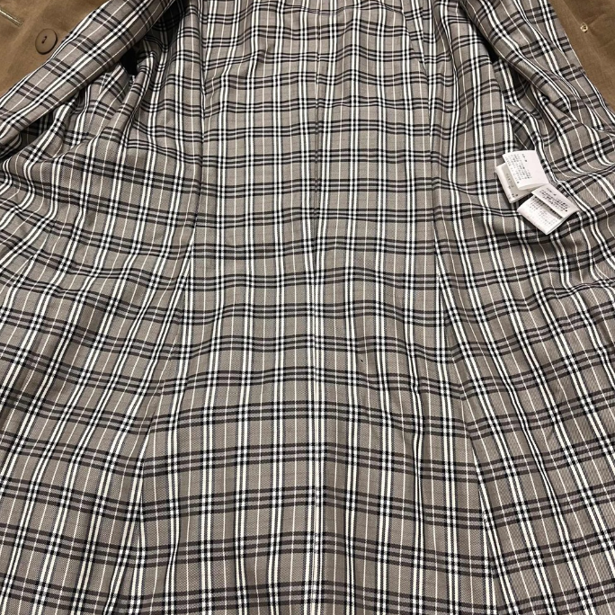 burberry blue label brown pleated flirty dress coat