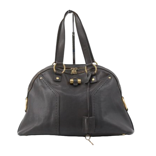 Yves Saint Laurent Rive Gauche Muse Shoulder Bag in Black