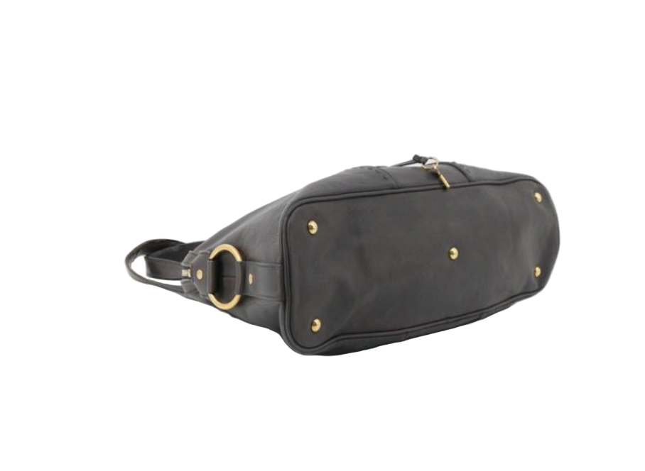 Yves Saint Laurent Rive Gauche Muse Shoulder Bag in Black