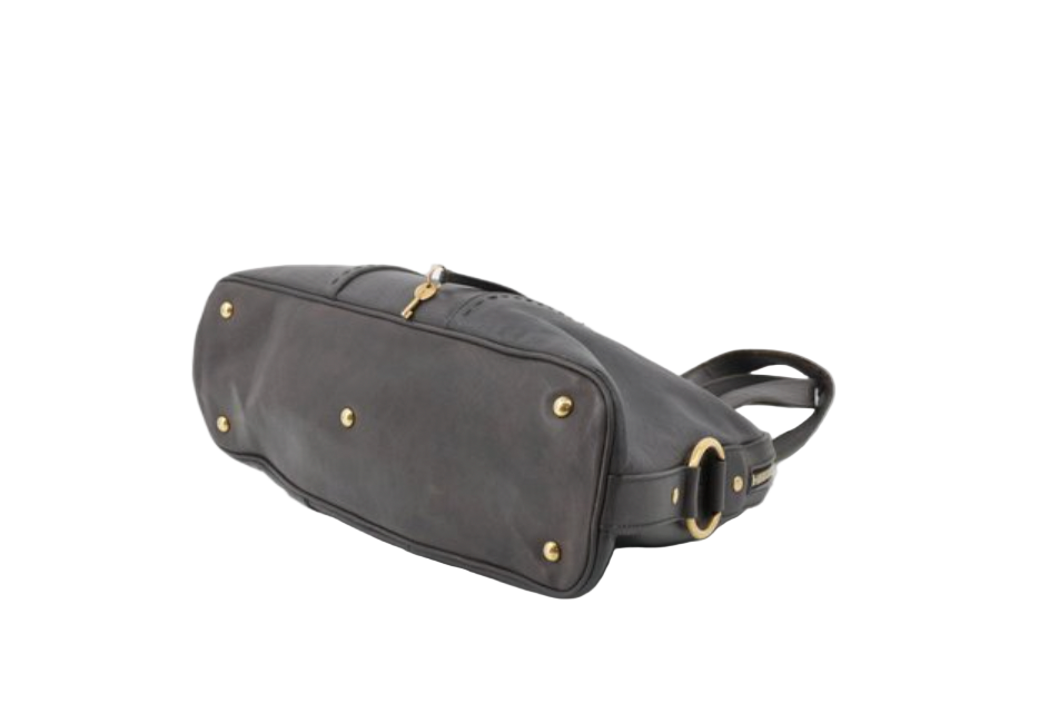 Yves Saint Laurent Rive Gauche Muse Shoulder Bag in Black