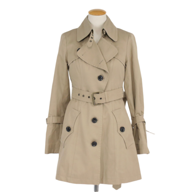 burberry blue label chic trench coat