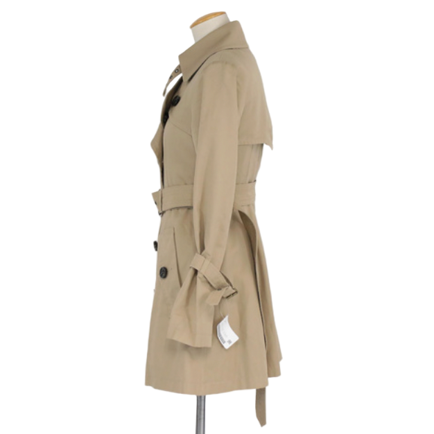 burberry blue label chic trench coat