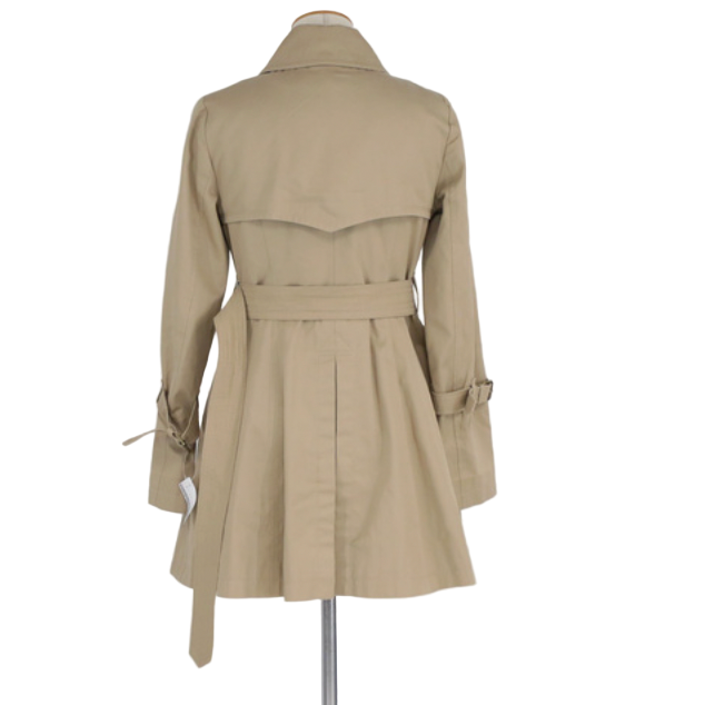 burberry blue label chic trench coat