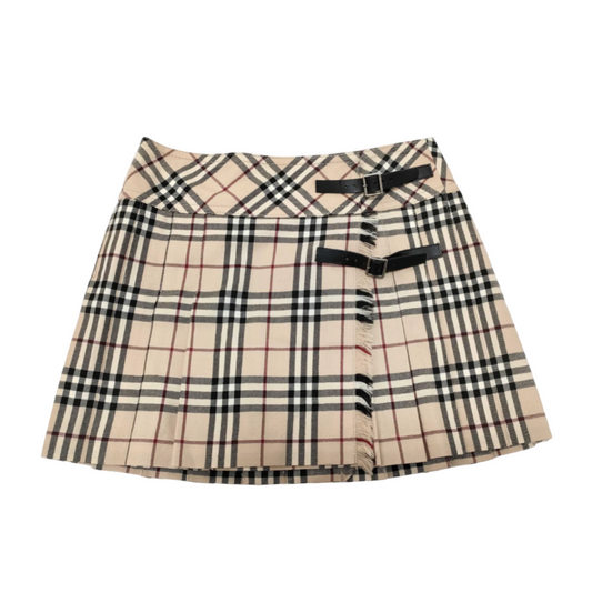 burberry blue label iconic vintage mini skirt