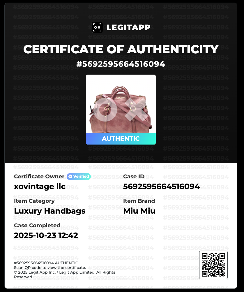 miu miu iconic pink vitello vintage bow bag