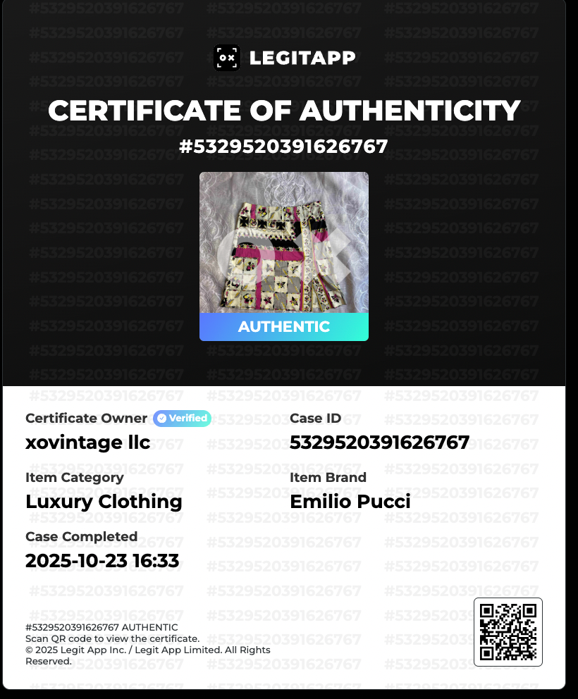 emilio pucci stunning vintage mini skirt