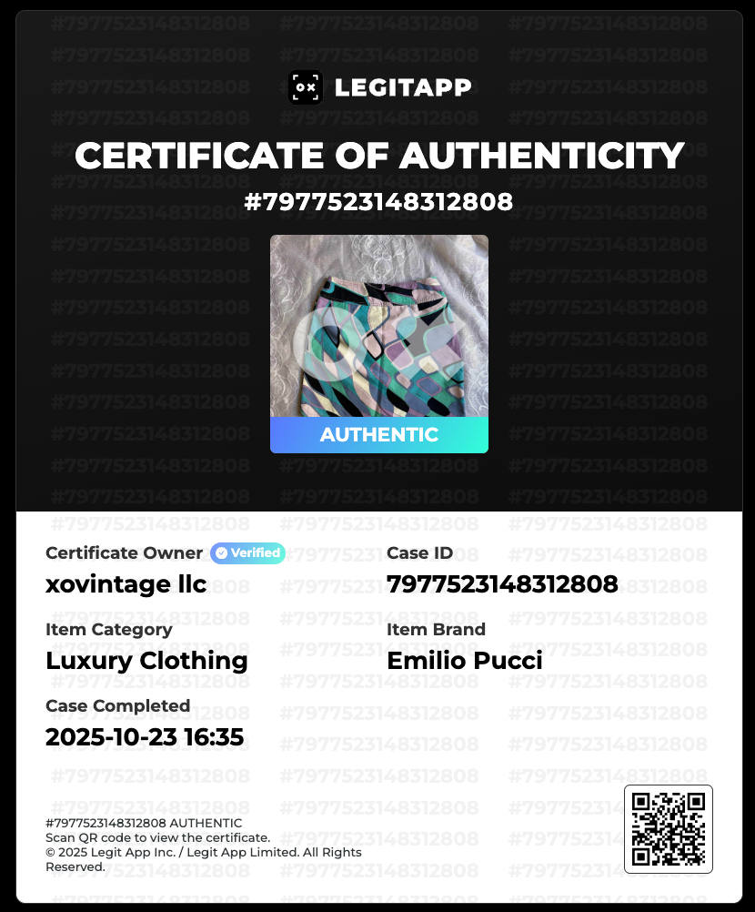 emilio pucci vintage mini skirt