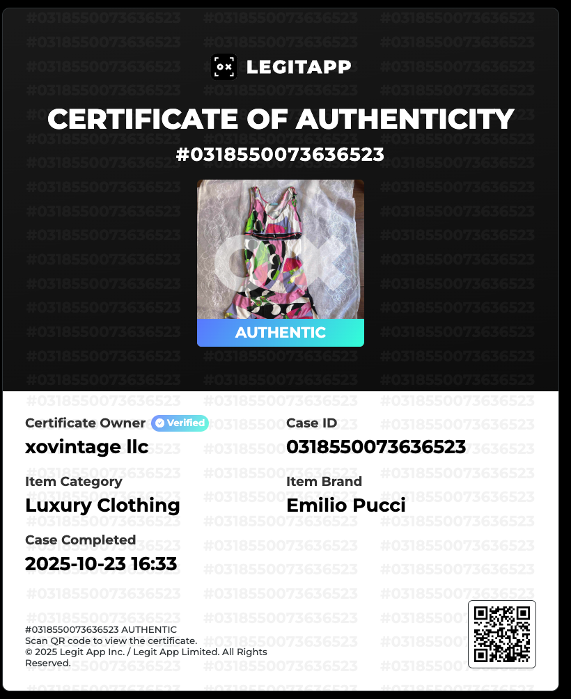 emilio pucci vintage groovy mini dress