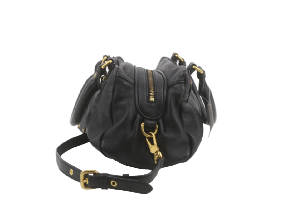 marc by marc jacobs baby groovee bag in black