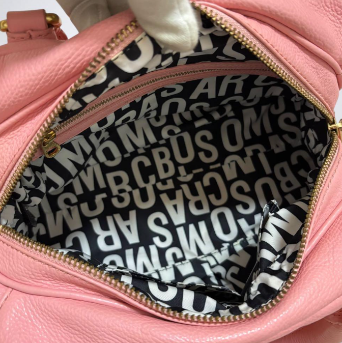 marc by marc jacobs pink baby groovee bag