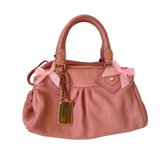 marc by marc jacobs pink baby groovee bag