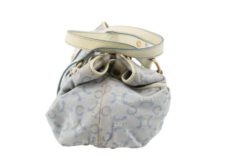 celine baby blue lily c macadam shoulder bag