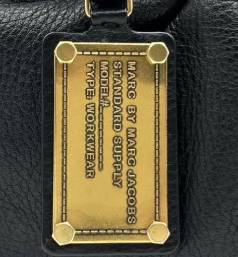 marc by marc jacobs black vintage baby groovee bag