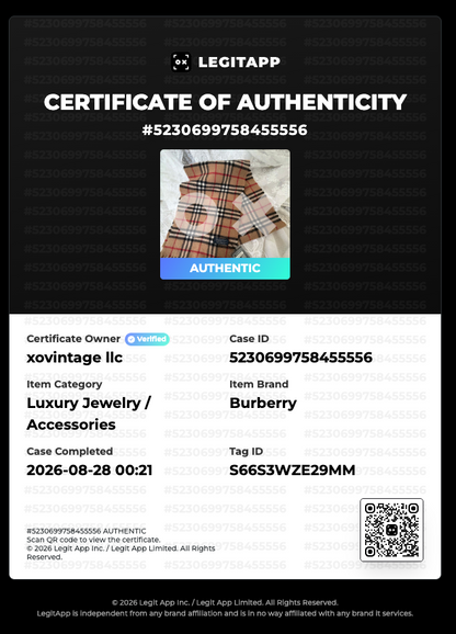 burberry vintage classic 100% lambswool scarf