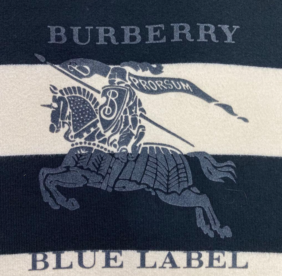 xovintage burberry blue label vintage striped mini dress - Clothing