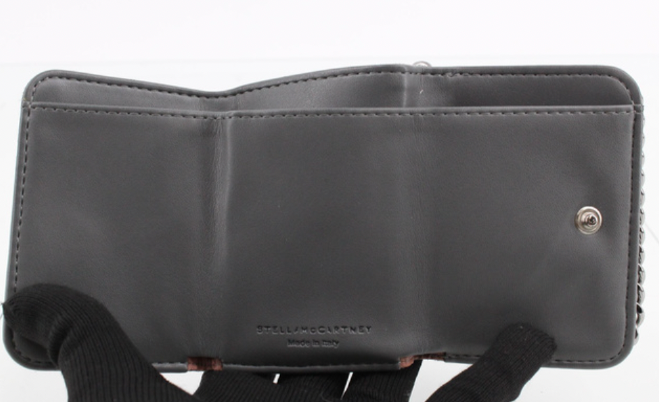 Stella McCartney Pre-Loved Grey Falabella Wallet