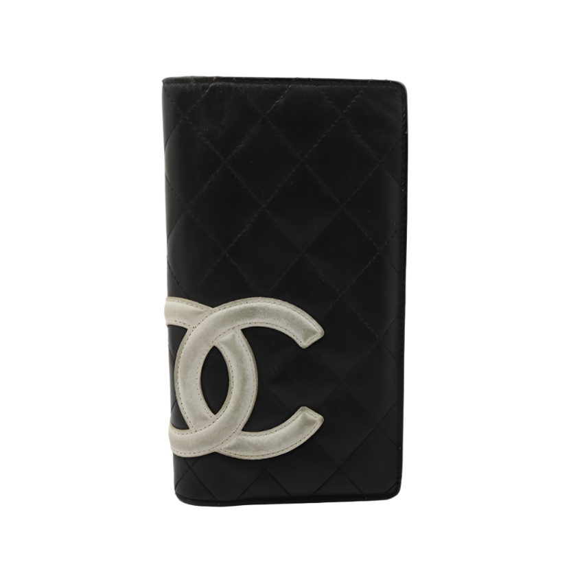 chanel cambon cc long wallet