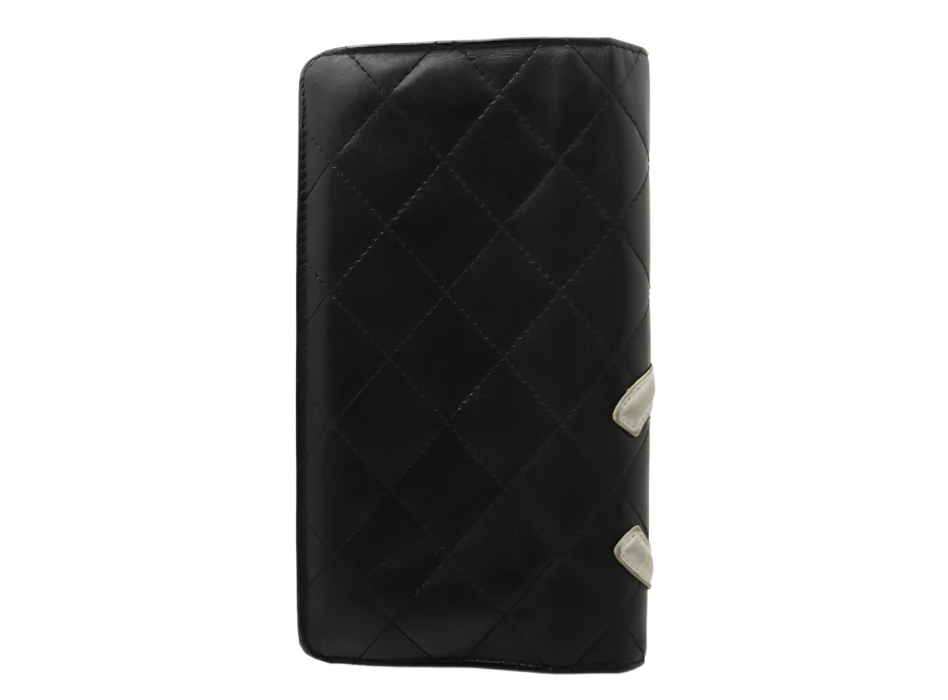 chanel cambon cc long wallet