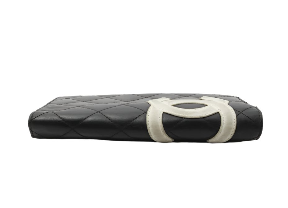 chanel cambon cc long wallet