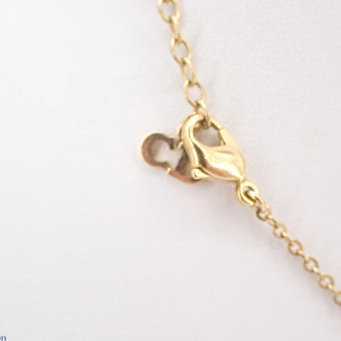 christian dior vintage rhinestone heart necklace