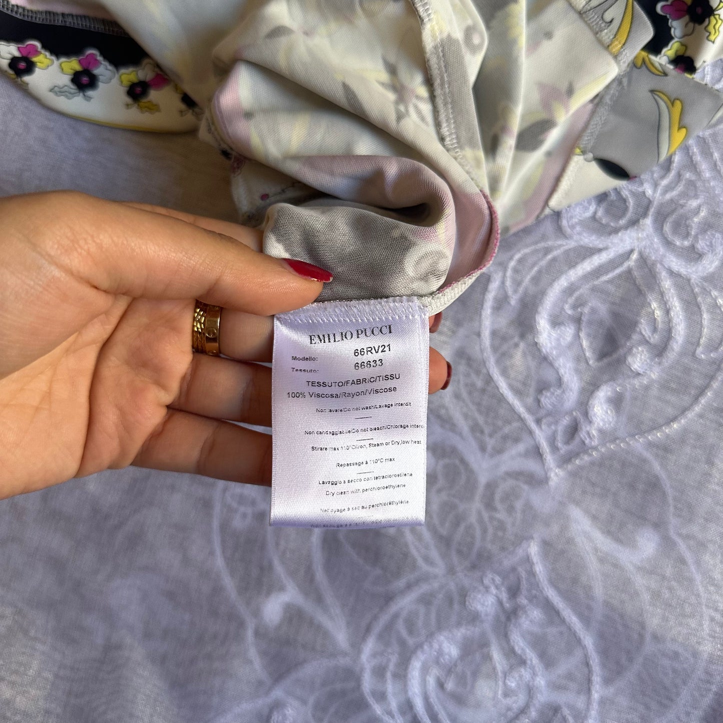 emilio pucci stunning vintage mini skirt