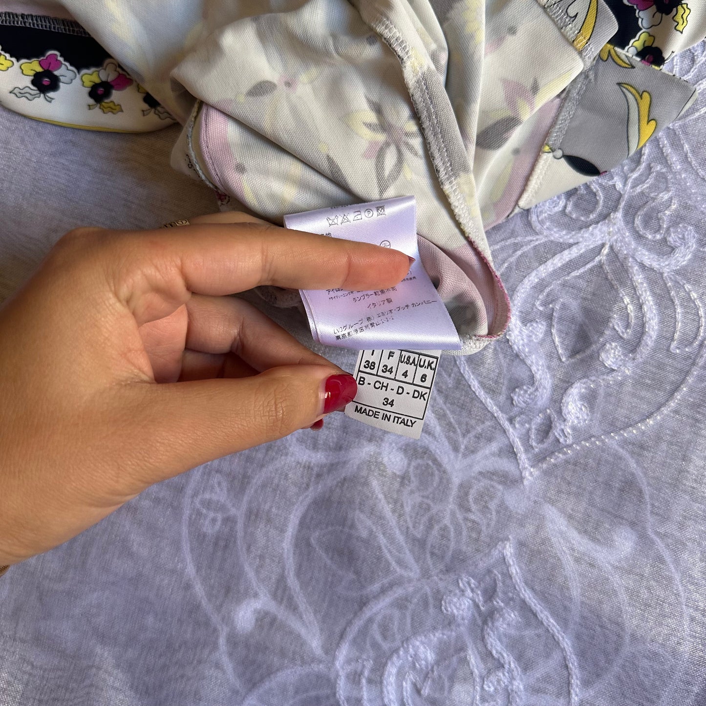 emilio pucci stunning vintage mini skirt