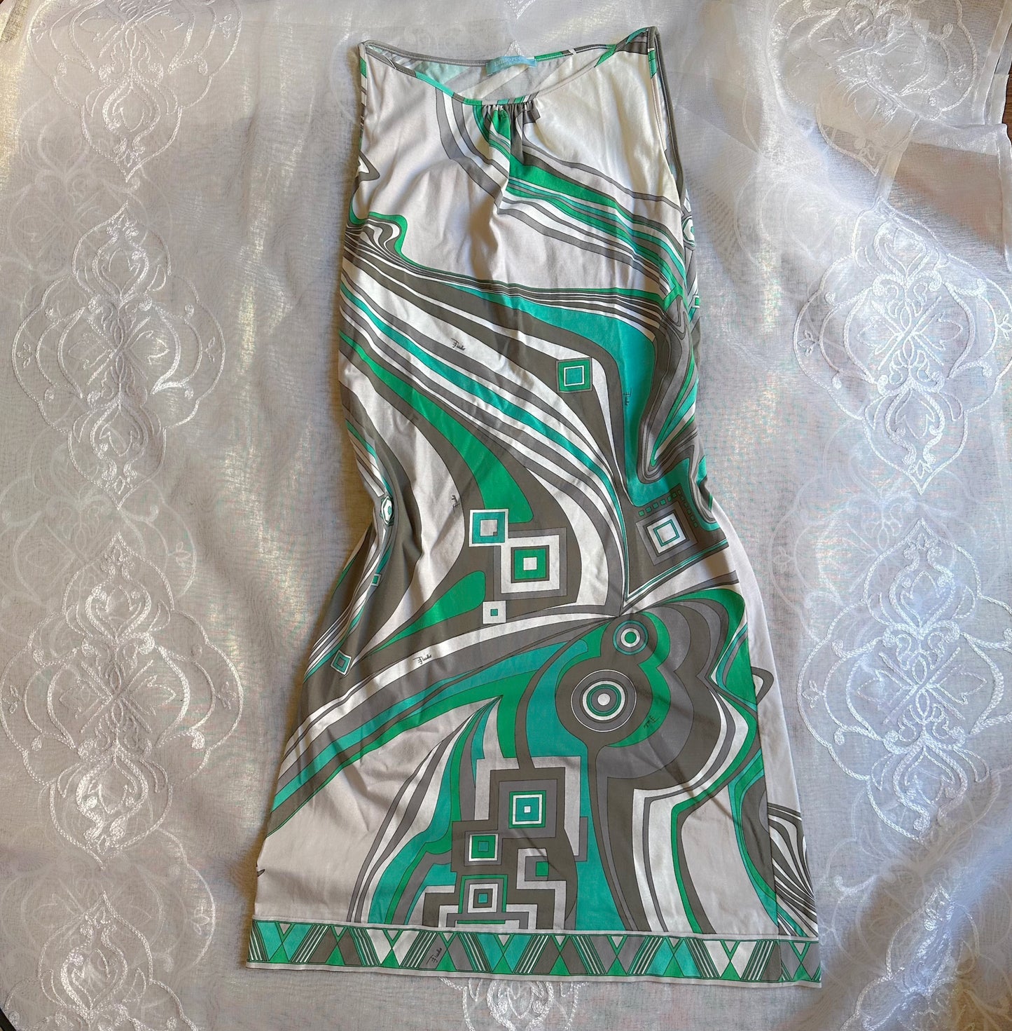 emilio pucci vintage mini dress