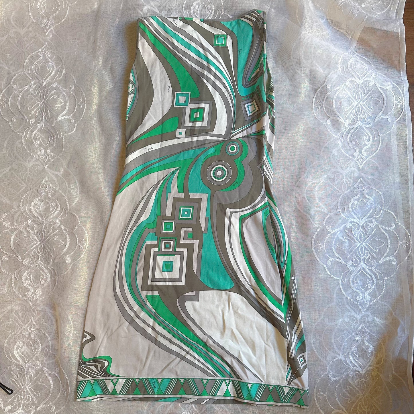 emilio pucci vintage mini dress