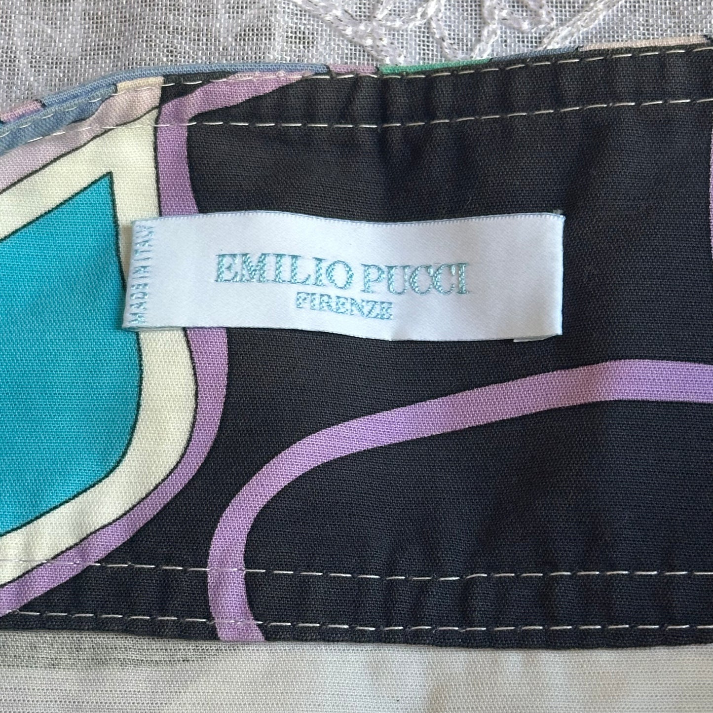 emilio pucci vintage mini skirt